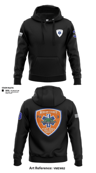 Hoodie, PAAS, EMS/EMT, Teamtime, Team time, sublimation, custom sports apparel, team uniforms, spirit wear, spiritwear, sports uniforms, custom shirts, team store, custom team store, fundraiser sports, apparel fundraiser