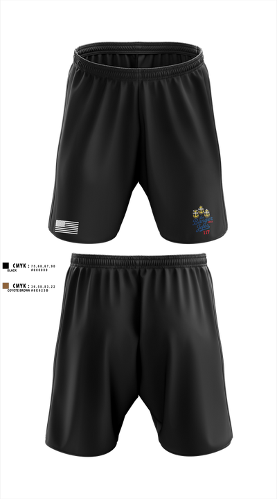 VAW-117 15130068 Athletic Shorts With Pockets - 2