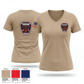 Springfield Volunteer Fire Dept. 37001455 Women's Short Sleeve V-neck Shirt - 1 (1)