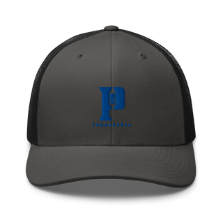 Perry High School Commodores Retro Trucker Hat | Yupoong 6606