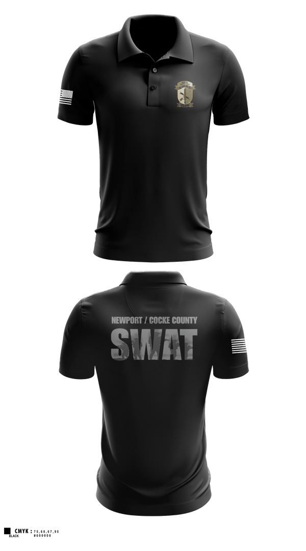 Short Sleeve Performance Polo, Parrottsville PD, Police, Teamtime, Team time, sublimation, custom sports apparel, team uniforms, spirit wear, spiritwear, sports uniforms, custom shirts, team store, custom team store, fundraiser sports, apparel fundraiser