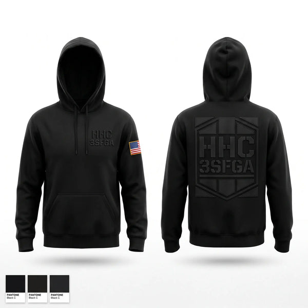 Hoodie, HHC 3SFG, Army, Teamtime, Team time, sublimation, custom sports apparel, team uniforms, spirit wear, spiritwear, sports uniforms, custom shirts, team store, custom team store, fundraiser sports, apparel fundraiser