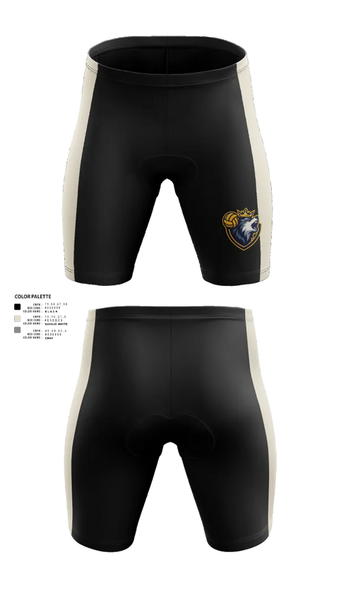 Mens Compression Shorts, Wolves, Men's Volleyball, Teamtime, Team time, sublimation, custom sports apparel, team uniforms, spirit wear, spiritwear, sports uniforms, custom shirts, team store, custom team store, fundraiser sports, apparel fundraiser