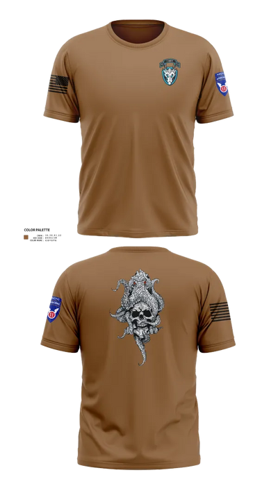 95th cbrn 3rd plt Short Sleeve Performance Shirt - 110