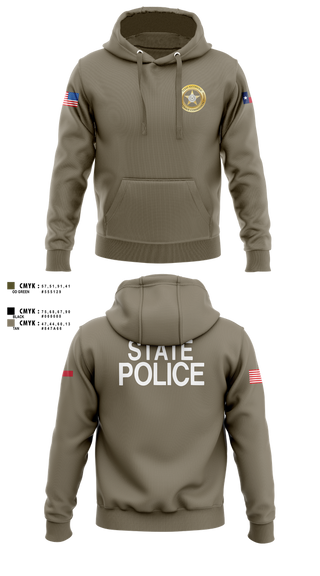 Hoodie, Texas Alcoholic Beverage Commission, Police, Teamtime, Team time, sublimation, custom sports apparel, team uniforms, spirit wear, spiritwear, sports uniforms, custom shirts, team store, custom team store, fundraiser sports, apparel fundraiser
