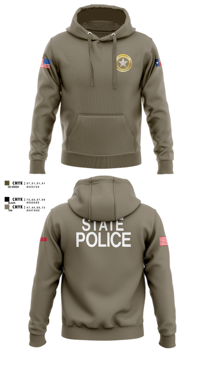 Texas Alcoholic Beverage Commission 30921681 Hoodie - 102