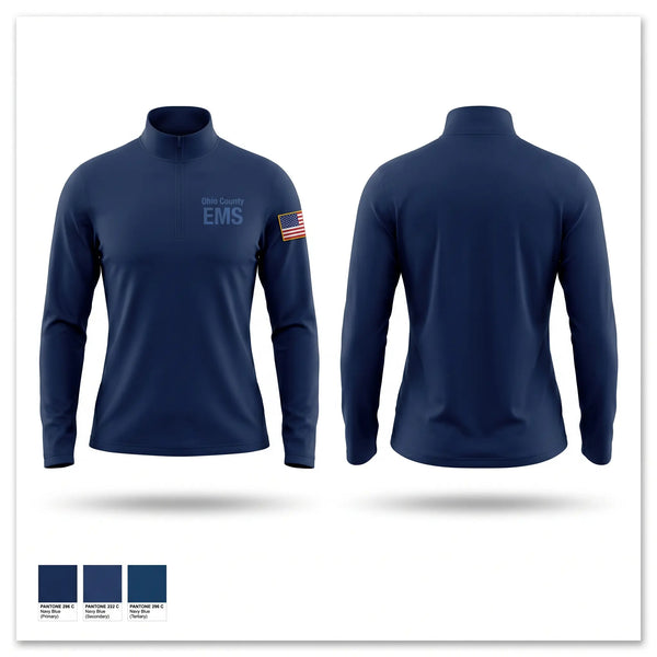 Windbreaker, Ohio County EMS, EMS/EMT, Teamtime, Team time, sublimation, custom sports apparel, team uniforms, spirit wear, spiritwear, sports uniforms, custom shirts, team store, custom team store, fundraiser sports, apparel fundraiser