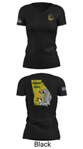 93D MP DET (MWD) 45021332 Women's Short Sleeve V-neck Shirt - 28