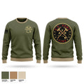 ARMY FIRE Crew Neck Sweatshirt - 1