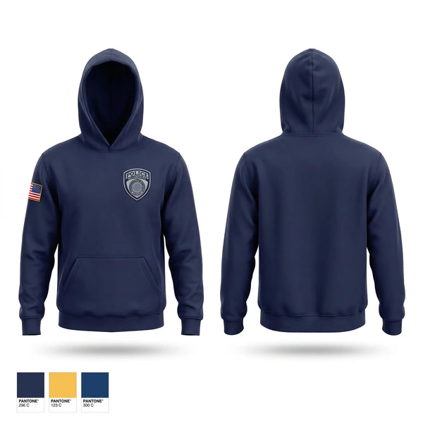Hoodie, Williamsburg Police Department, Police, Teamtime, Team time, sublimation, custom sports apparel, team uniforms, spirit wear, spiritwear, sports uniforms, custom shirts, team store, custom team store, fundraiser sports, apparel fundraiser