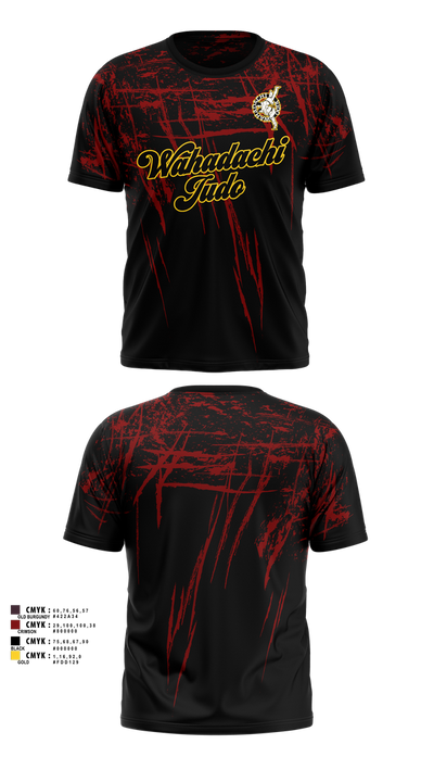 Wahadachi Judo 92846845 Short Sleeve Rash Guard Shirt - 3