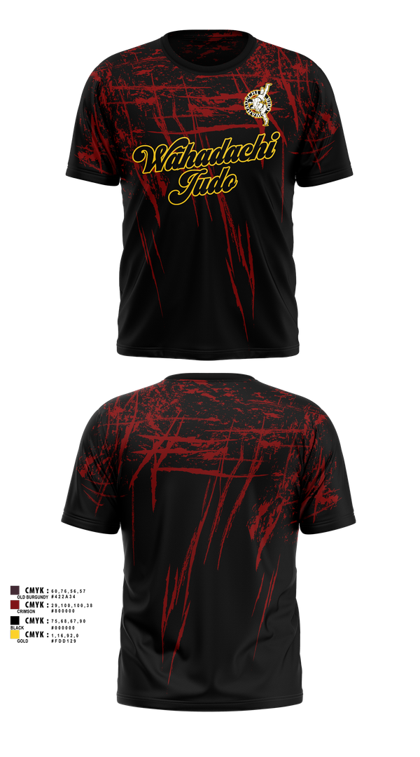 Short Sleeve Rash Guard Shirt, Wahadachi Judo, , Teamtime, Team time, sublimation, custom sports apparel, team uniforms, spirit wear, spiritwear, sports uniforms, custom shirts, team store, custom team store, fundraiser sports, apparel fundraiser