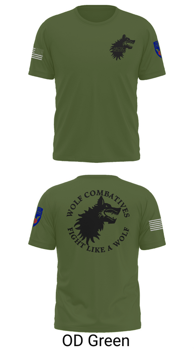 Wolf Combatives Old School Cotton Feel Shirt - 50