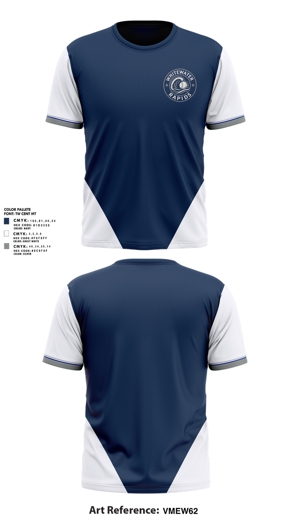 Short Sleeve Performance Shirt, Whitewater Rapids, Baseball, Teamtime, Team time, sublimation, custom sports apparel, team uniforms, spirit wear, spiritwear, sports uniforms, custom shirts, team store, custom team store, fundraiser sports, apparel fundraiser