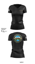 CLV Women's Short Sleeve V-neck Shirt - 100