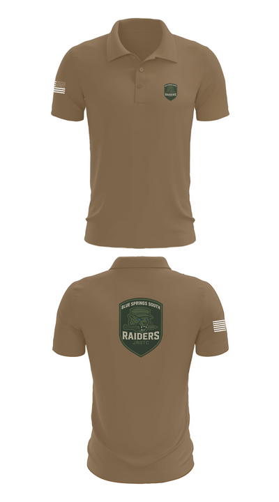 BSS JROTC 74818776 Short Sleeve Performance Polo - 7