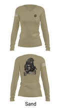 HHC 2-135th AVN REG 2256326 Women's Long Sleeve V-neck Shirt - 92