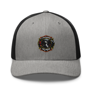 North McCreary Fire & Rescue Retro Trucker Hat | Yupoong 6606