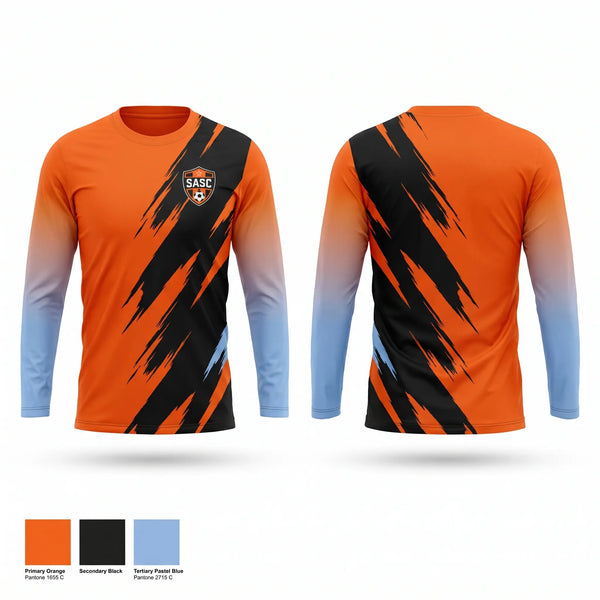 Long Sleeve Performance Shirt, SASC, Women's Soccer, Teamtime, Team time, sublimation, custom sports apparel, team uniforms, spirit wear, spiritwear, sports uniforms, custom shirts, team store, custom team store, fundraiser sports, apparel fundraiser