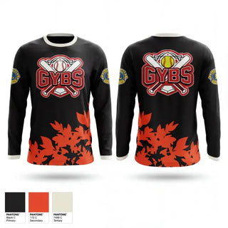 Long Sleeve Performance Shirt, Sand SeaDawgs, Baseball, Teamtime, Team time, sublimation, custom sports apparel, team uniforms, spirit wear, spiritwear, sports uniforms, custom shirts, team store, custom team store, fundraiser sports, apparel fundraiser