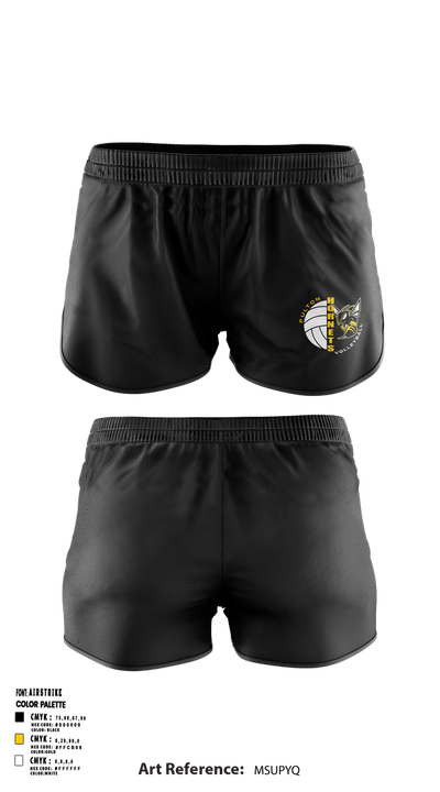 Fulton Hornets Volleyball 2109718 Women's Shorts - 3