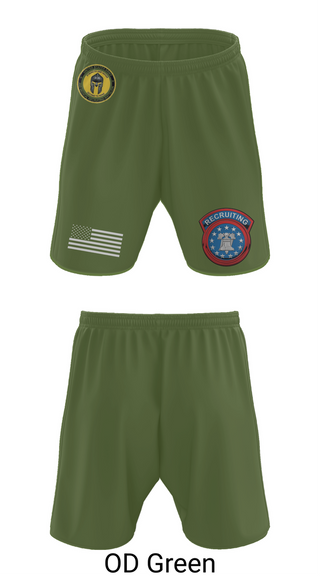 Athletic Shorts With Pockets, USAREC, , Teamtime, Team time, sublimation, custom sports apparel, team uniforms, spirit wear, spiritwear, sports uniforms, custom shirts, team store, custom team store, fundraiser sports, apparel fundraiser