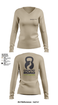 Country Road Fitness 17581679 Women's Long Sleeve V-neck Shirt - 1