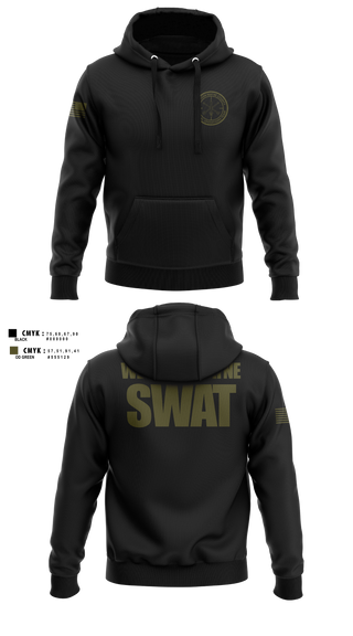 Hoodie, Western Wayne SWAT Snipers, Police, Teamtime, Team time, sublimation, custom sports apparel, team uniforms, spirit wear, spiritwear, sports uniforms, custom shirts, team store, custom team store, fundraiser sports, apparel fundraiser