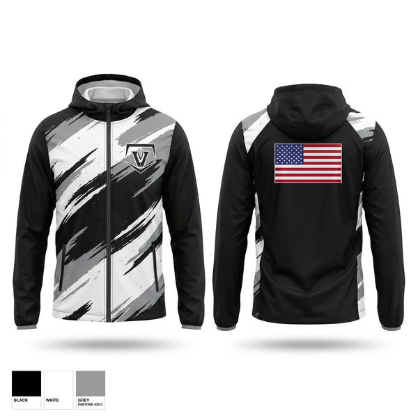 Windbreaker, Vandegrift High School Baseball, Baseball, Teamtime, Team time, sublimation, custom sports apparel, team uniforms, spirit wear, spiritwear, sports uniforms, custom shirts, team store, custom team store, fundraiser sports, apparel fundraiser
