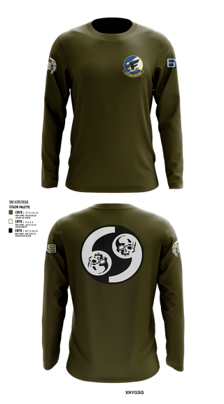 Long Sleeve Performance Shirt, 69 BS, Air Force, Teamtime, Team time, sublimation, custom sports apparel, team uniforms, spirit wear, spiritwear, sports uniforms, custom shirts, team store, custom team store, fundraiser sports, apparel fundraiser