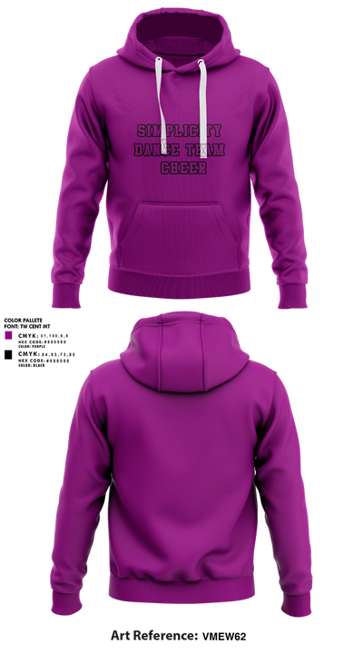 Simplicity Dance Team 81874019 Hoodie - 1