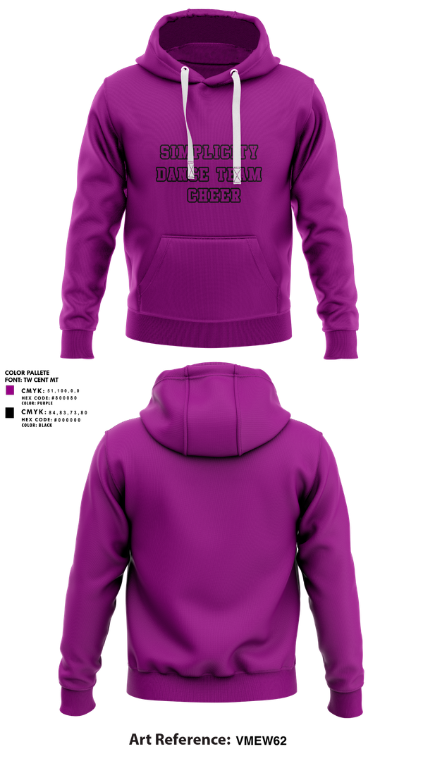 Hoodie, Simplicity Dance Team, Cheer, Teamtime, Team time, sublimation, custom sports apparel, team uniforms, spirit wear, spiritwear, sports uniforms, custom shirts, team store, custom team store, fundraiser sports, apparel fundraiser