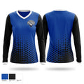 Crossfire Women's Long Sleeve V-neck Shirt - 1