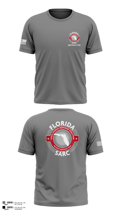 Florida State Animal Response Coalition 45441276 Short Sleeve Performance Shirt - 11