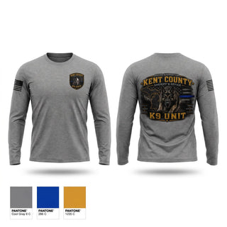 Long Sleeve Performance Shirt, KCSO K9, Police, Teamtime, Team time, sublimation, custom sports apparel, team uniforms, spirit wear, spiritwear, sports uniforms, custom shirts, team store, custom team store, fundraiser sports, apparel fundraiser