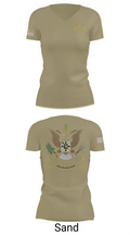 402nd Military Police Battalion 84766636 Women's Short Sleeve V-neck Shirt - 88