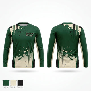 Long Sleeve Performance Shirt, Swamp Dawgz, Baseball, Teamtime, Team time, sublimation, custom sports apparel, team uniforms, spirit wear, spiritwear, sports uniforms, custom shirts, team store, custom team store, fundraiser sports, apparel fundraiser