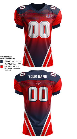 Football Jersey, Heartland Youth Football League, , Teamtime, Team time, sublimation, custom sports apparel, team uniforms, spirit wear, spiritwear, sports uniforms, custom shirts, team store, custom team store, fundraiser sports, apparel fundraiser