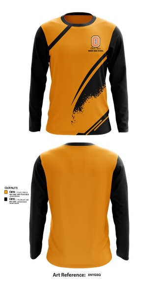 Long Sleeve Performance Shirt, Ogden High School Cheer, Cheer, Teamtime, Team time, sublimation, custom sports apparel, team uniforms, spirit wear, spiritwear, sports uniforms, custom shirts, team store, custom team store, fundraiser sports, apparel fundraiser