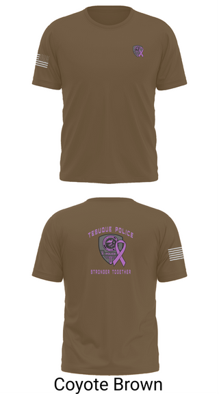 Short Sleeve Performance Shirt, Tesuque Police Dept, , Teamtime, Team time, sublimation, custom sports apparel, team uniforms, spirit wear, spiritwear, sports uniforms, custom shirts, team store, custom team store, fundraiser sports, apparel fundraiser