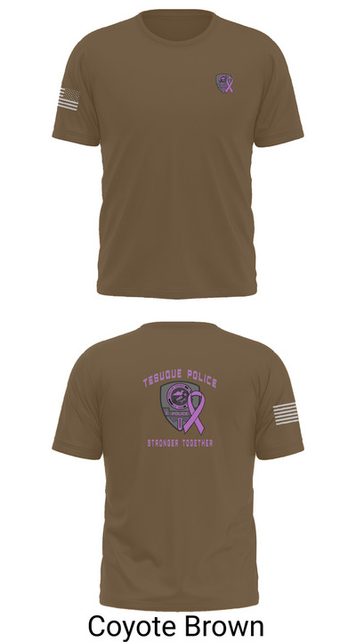 Tesuque Police Dept 47912639 Short Sleeve Performance Shirt - 15