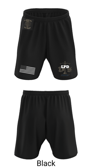 Athletic Shorts With Pockets, LPD, Police, Teamtime, Team time, sublimation, custom sports apparel, team uniforms, spirit wear, spiritwear, sports uniforms, custom shirts, team store, custom team store, fundraiser sports, apparel fundraiser