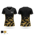 House of Speed 23424952 Women's Short Sleeve V-neck Shirt - 1
