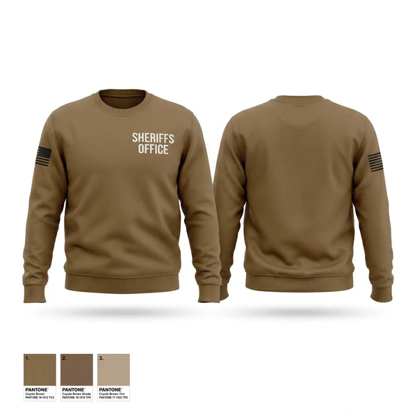 Crew Neck Sweatshirt, Sheriff’s Office, Police, Teamtime, Team time, sublimation, custom sports apparel, team uniforms, spirit wear, spiritwear, sports uniforms, custom shirts, team store, custom team store, fundraiser sports, apparel fundraiser