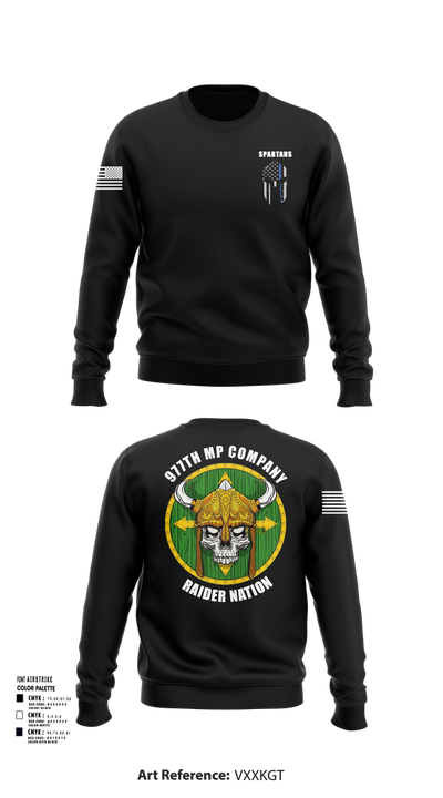 Spartans 78365959 Crew Neck Sweatshirt - 102