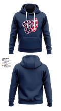 Westmont Youth Baseball 21491450 Hoodie - 3
