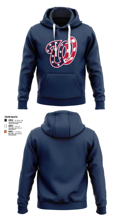 Westmont Youth Baseball 21491450 Hoodie - 3
