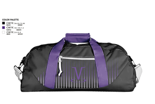 Duffle Bag, Niles North Athletics Vikings Basketball, Men's Basketball, Teamtime, Team time, sublimation, custom sports apparel, team uniforms, spirit wear, spiritwear, sports uniforms, custom shirts, team store, custom team store, fundraiser sports, apparel fundraiser