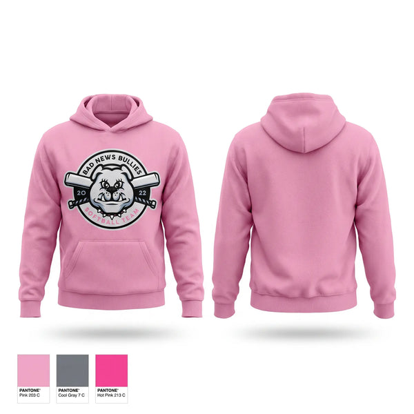 Hoodie, Bad News Bullies, Softball, Teamtime, Team time, sublimation, custom sports apparel, team uniforms, spirit wear, spiritwear, sports uniforms, custom shirts, team store, custom team store, fundraiser sports, apparel fundraiser