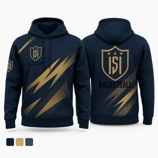 Hoodie, ISI Academy, Men's Basketball, Teamtime, Team time, sublimation, custom sports apparel, team uniforms, spirit wear, spiritwear, sports uniforms, custom shirts, team store, custom team store, fundraiser sports, apparel fundraiser